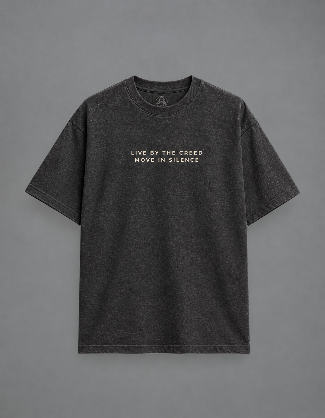 Assassin's Creed Shirt: Live by the Creed oversized tee, front print